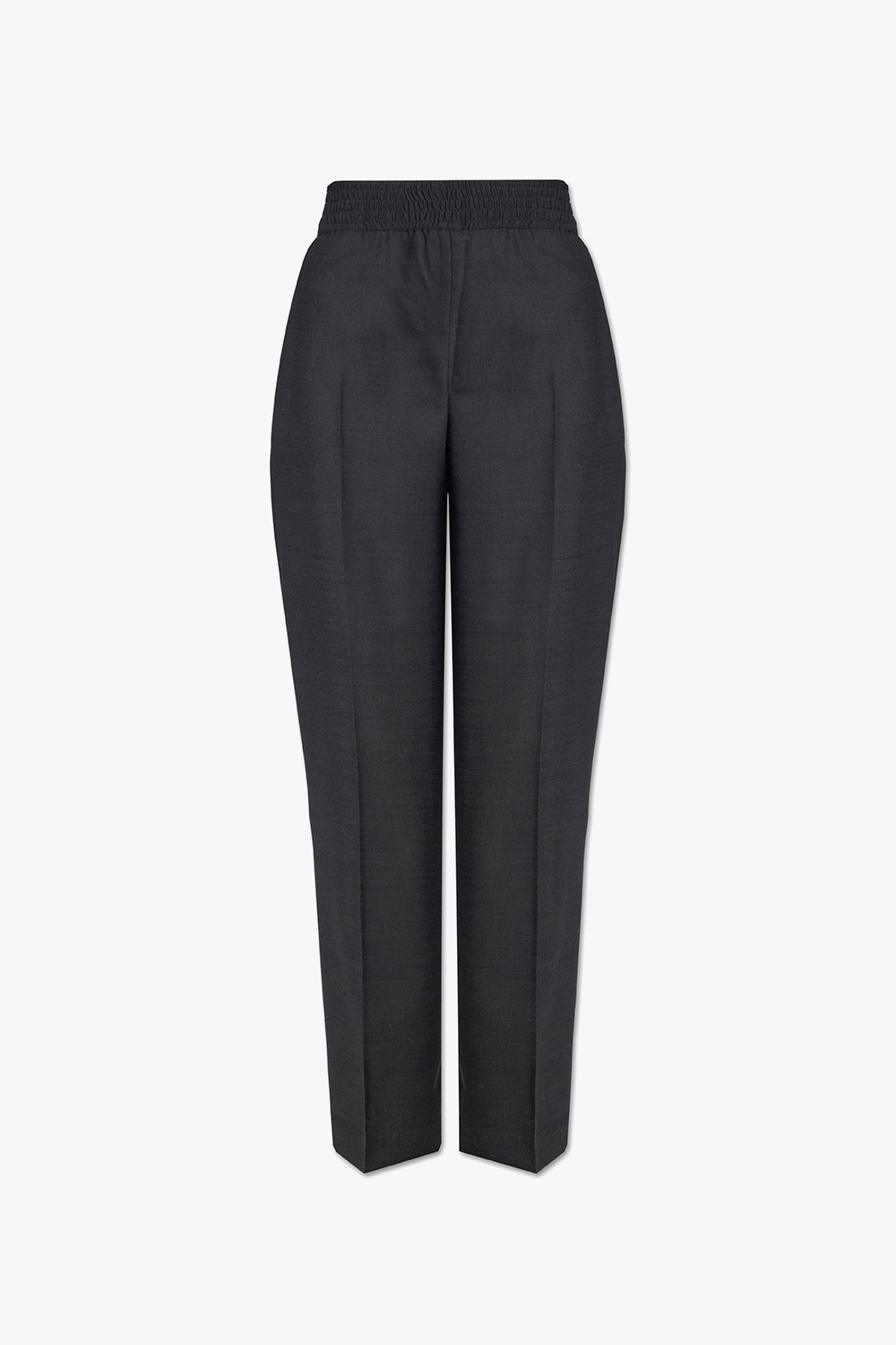 Harisha halterneck midi dress front trousers Birgitte Herskind